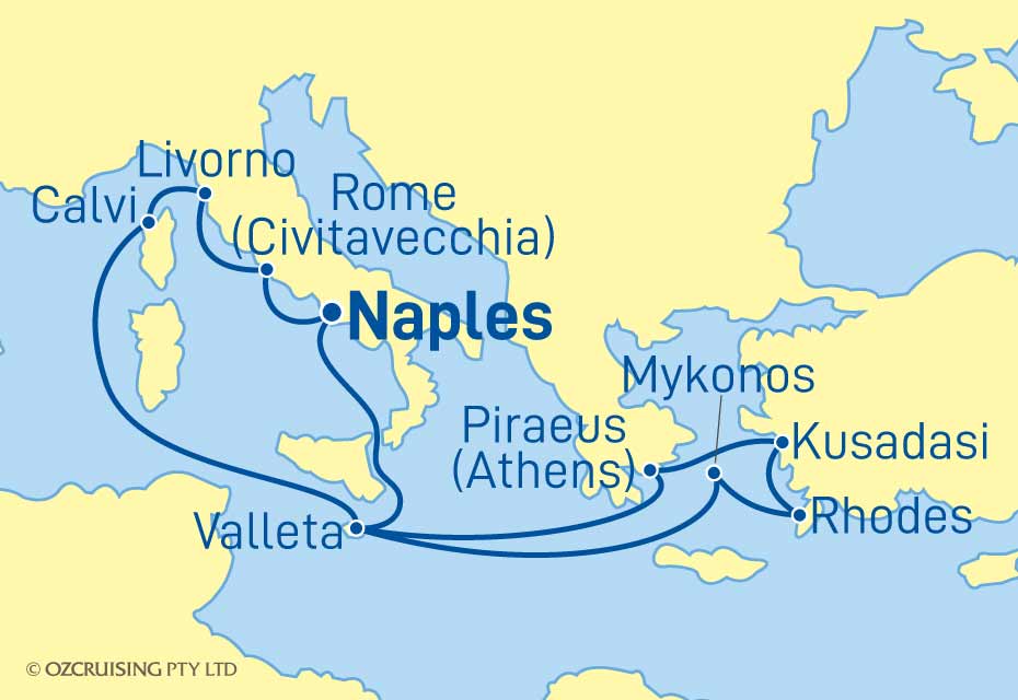 Cruise Map