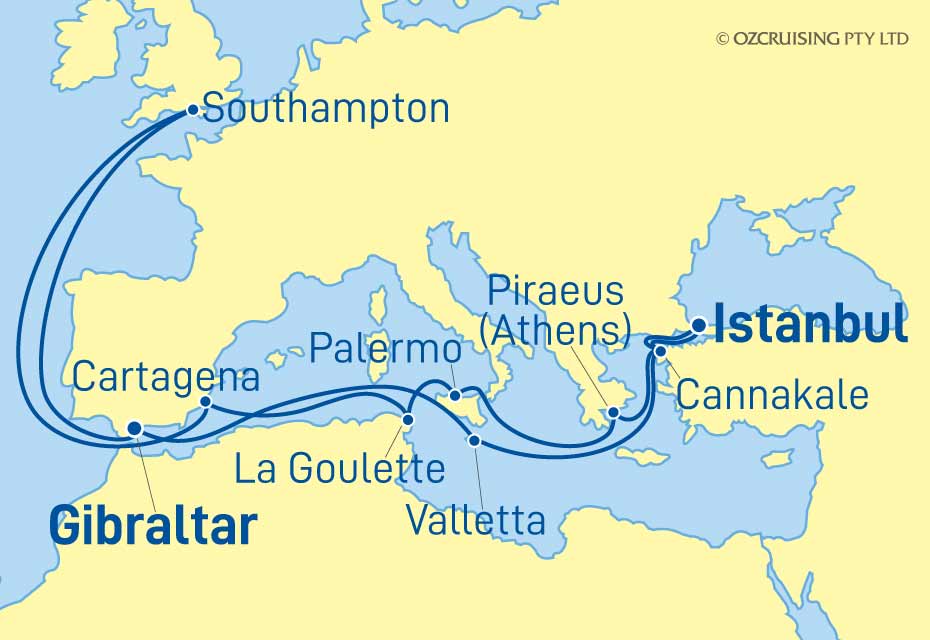 Cruise Map