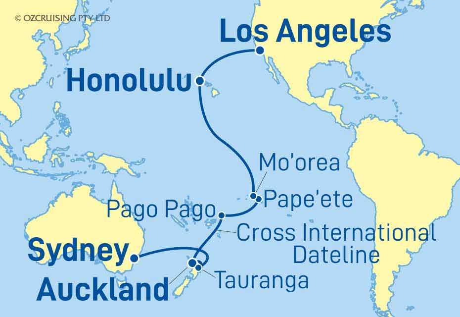 Cruise Map