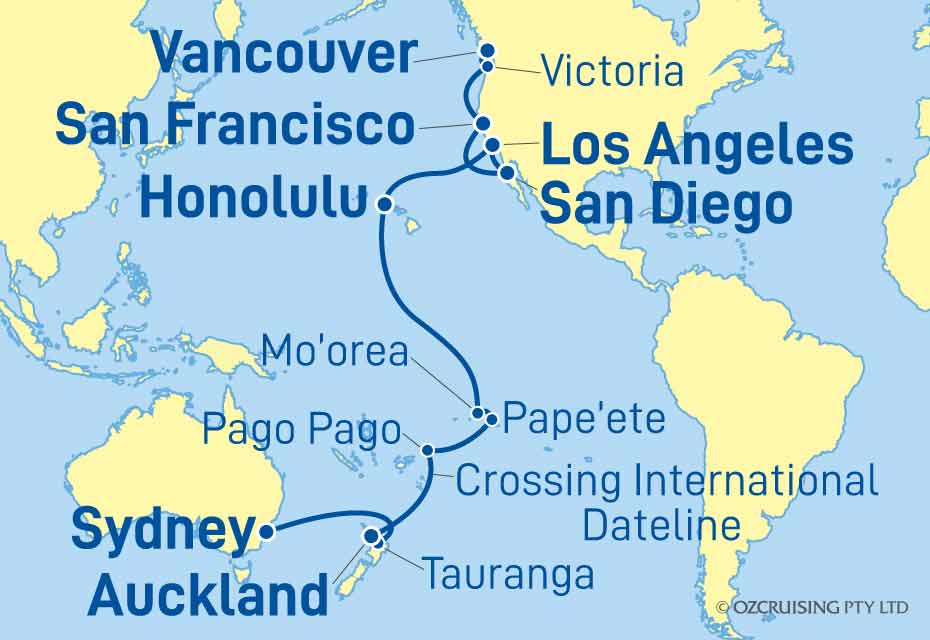 Cruise Map