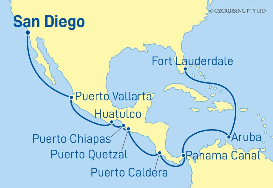 Cruise Map