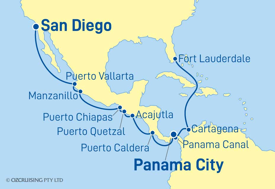 Cruise Map