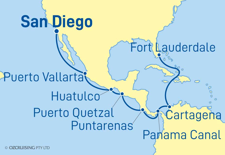 Cruise Map