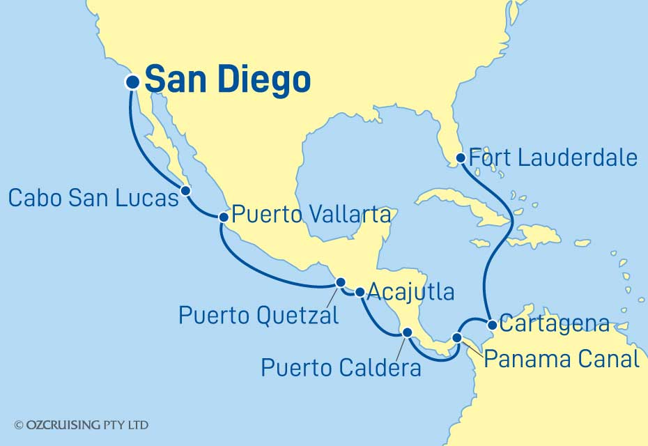 Cruise Map