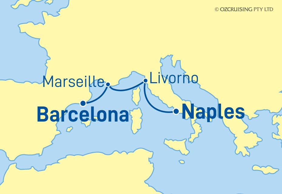 Cruise Map