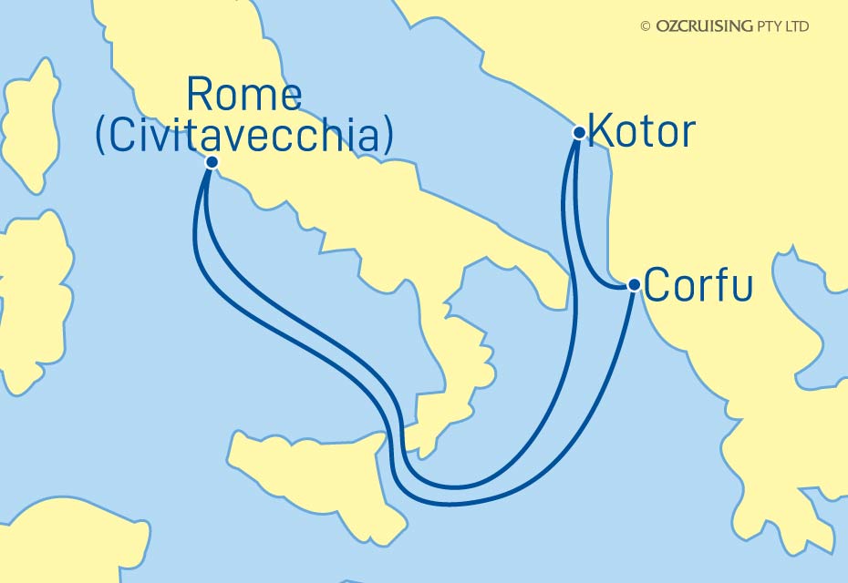 Cruise Map