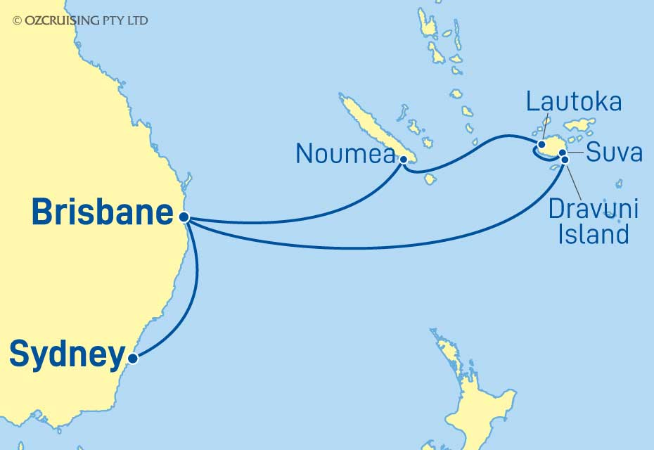 Crown Princess Sydney to Brisbane - Cruises.com.au