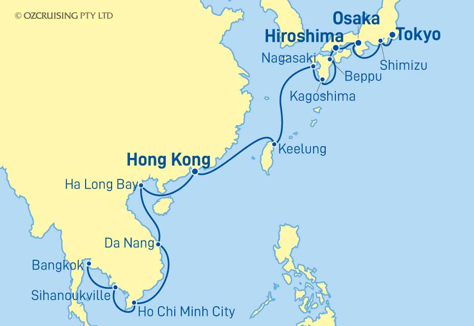 Cruise Map