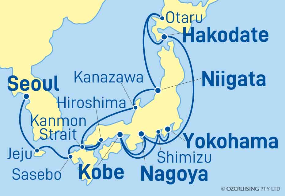 Cruise Map