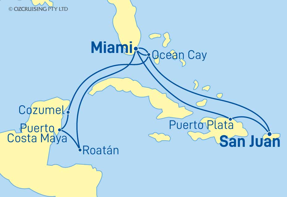 Cruise Map