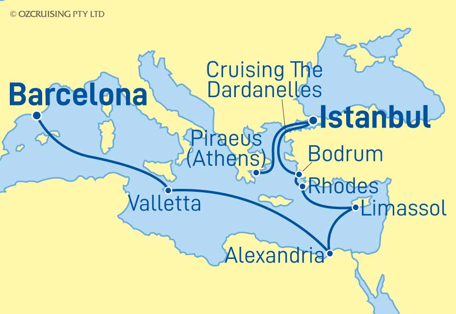 Cruise Map