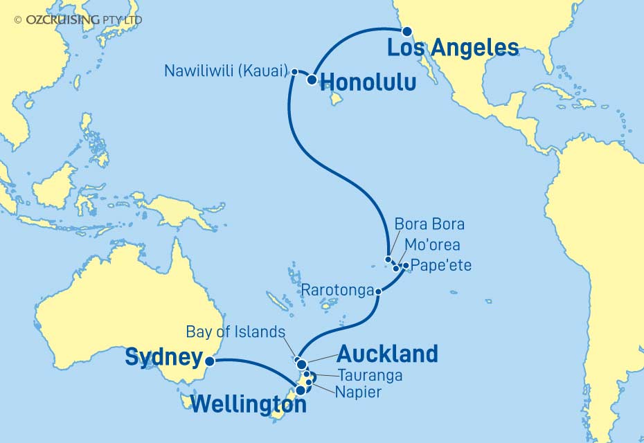 Cruise Map