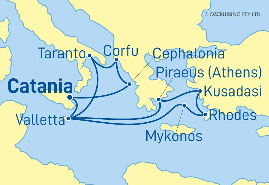 Cruise Map