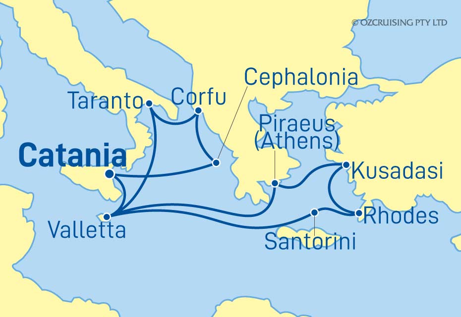 Cruise Map