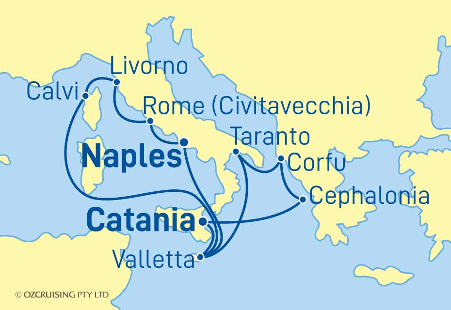 Cruise Map