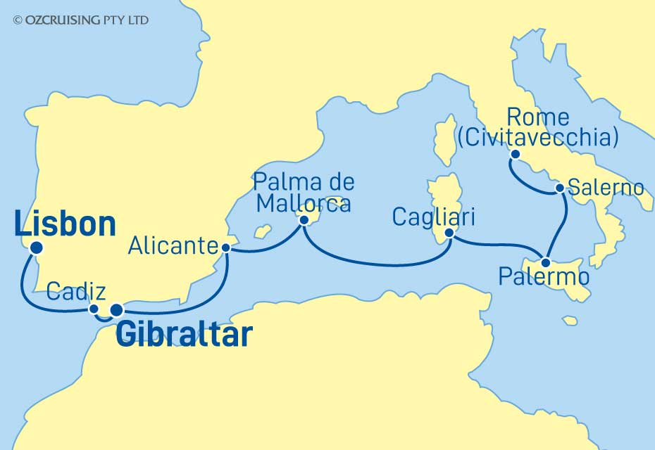 Cruise Map