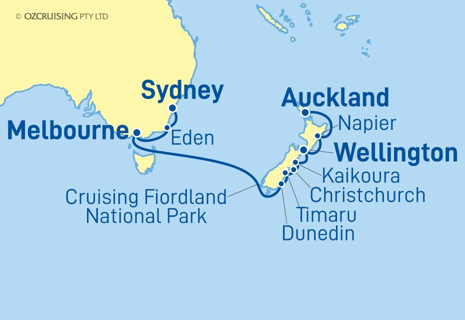 Cruise Map