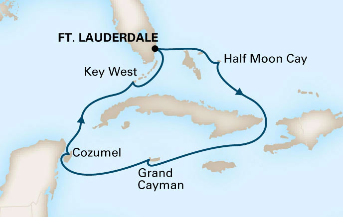 ms Eurodam Western Caribbean - Ozcruising.com.au