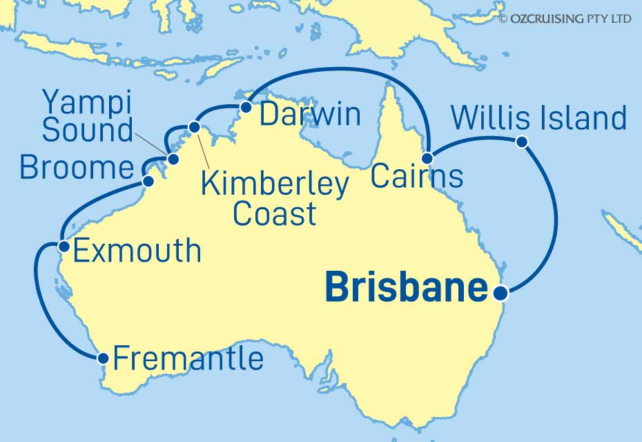 Cruise Map