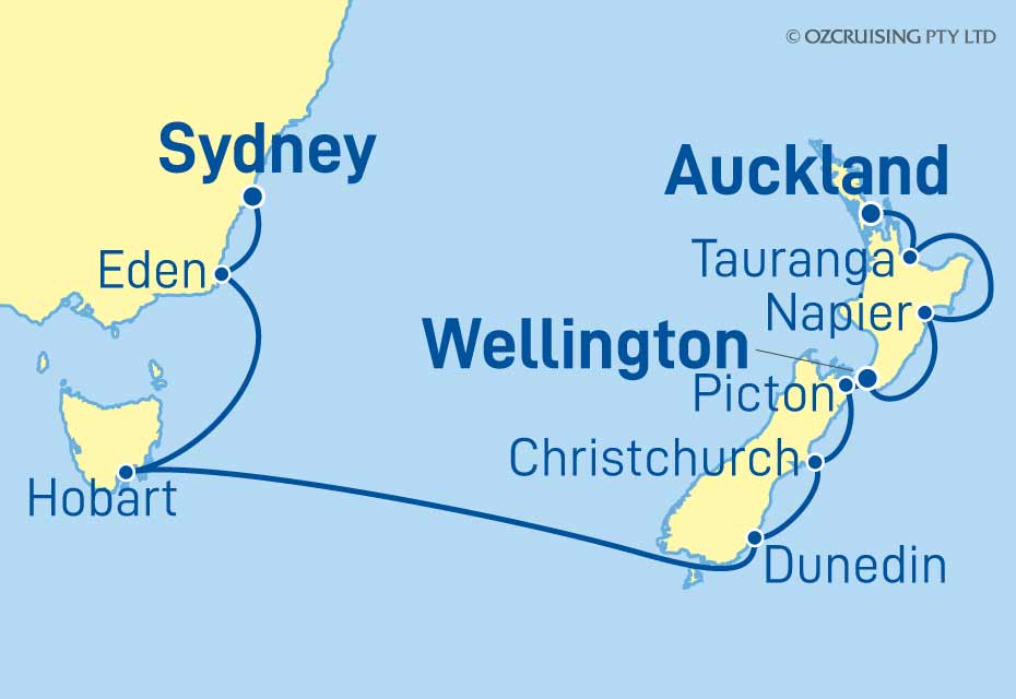 Azamara Onward Auckland to Sydney - CruiseLovers.com.au