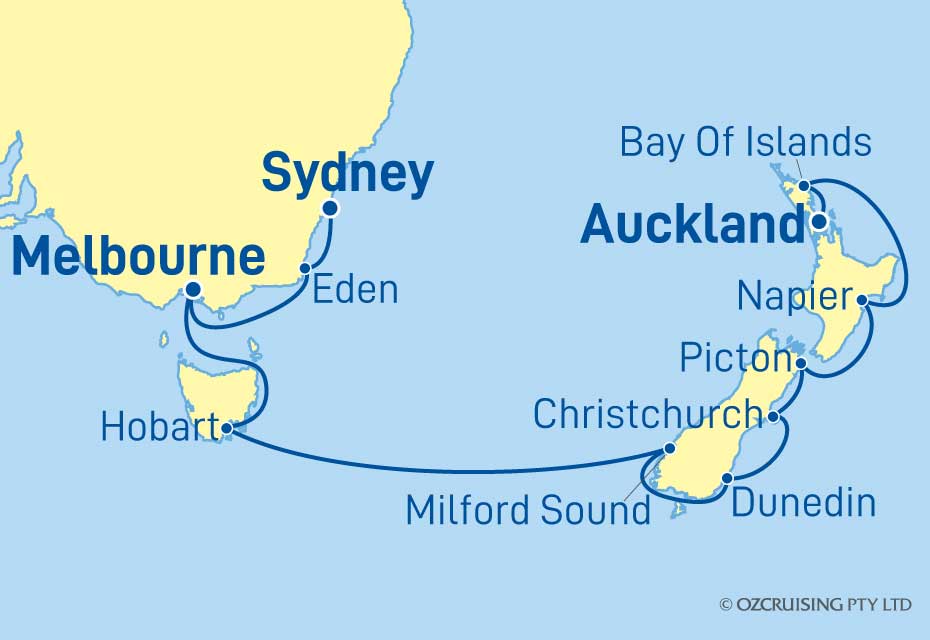 Cruise Map