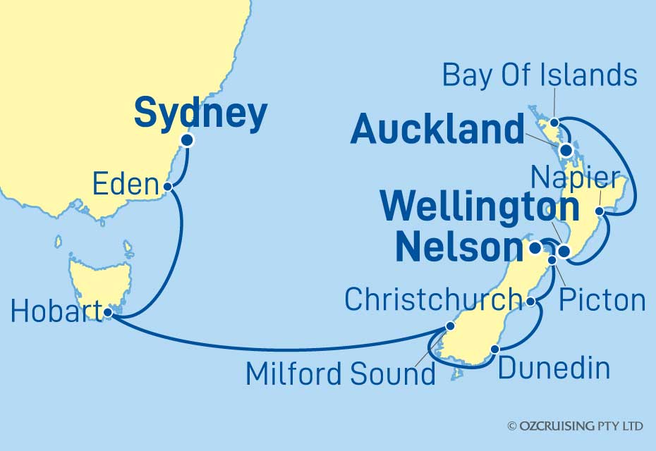 Cruise Map