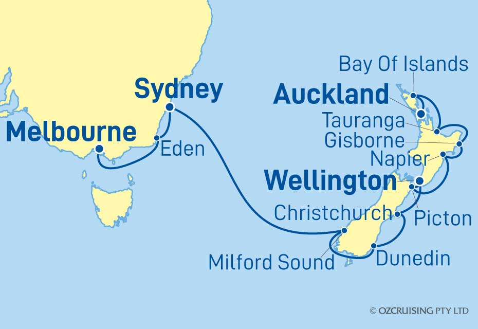 Cruise Map