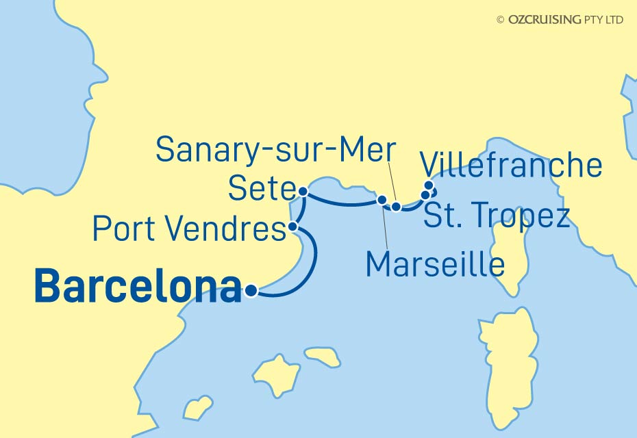 Cruise Map