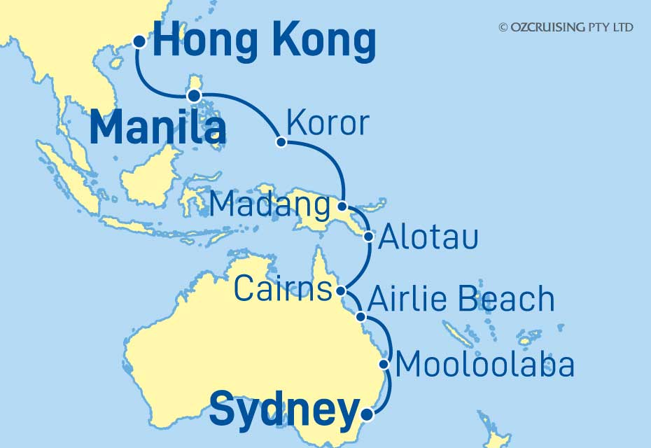 Cruise Map