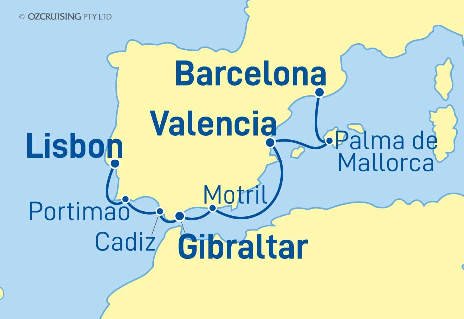 Cruise Map