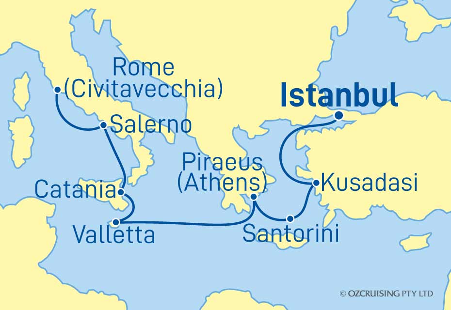 Cruise Map