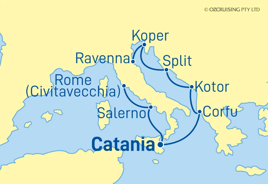 Cruise Map