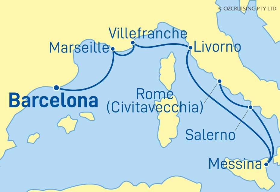 Cruise Map
