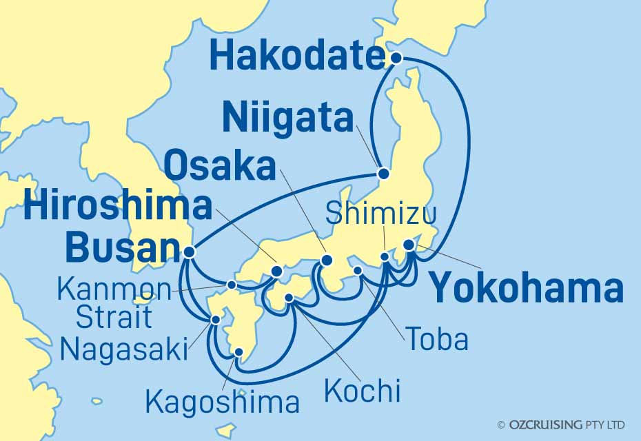 Cruise Map