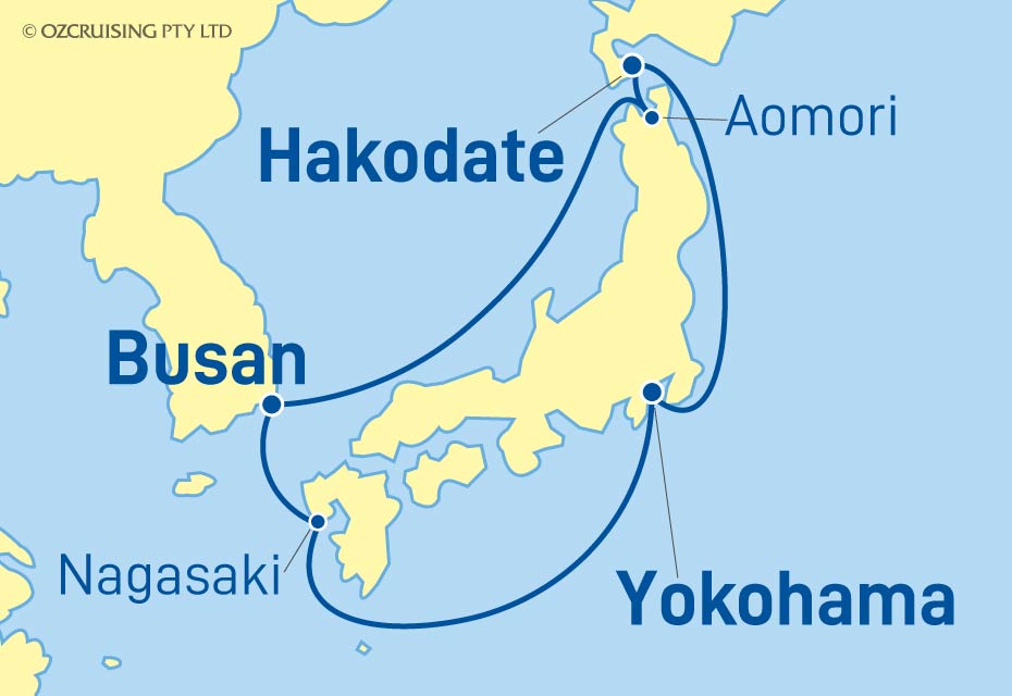 Cruise Map