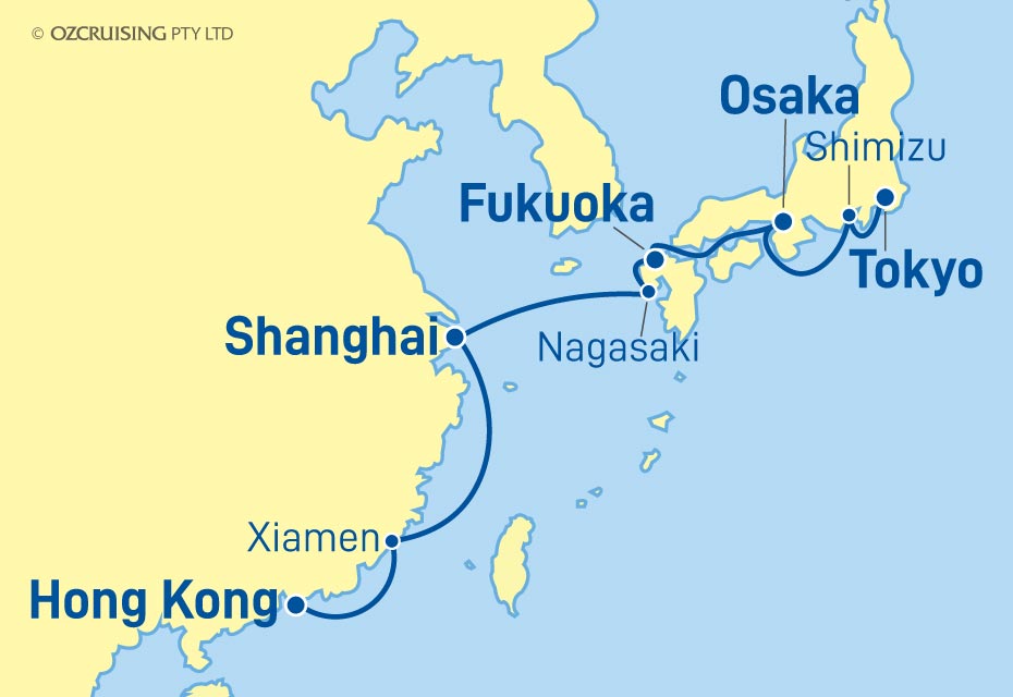 Cruise Map