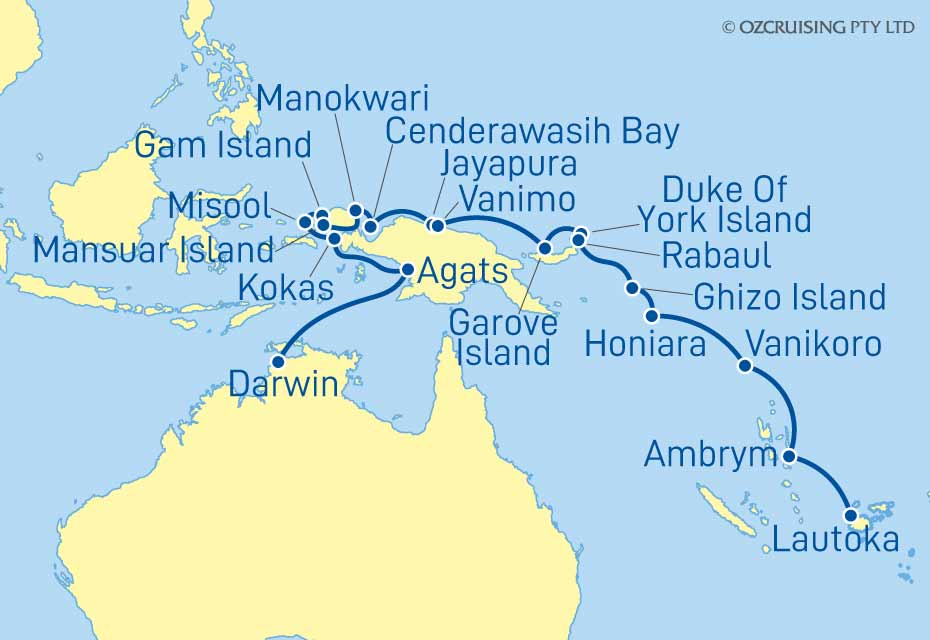 Cruise Map