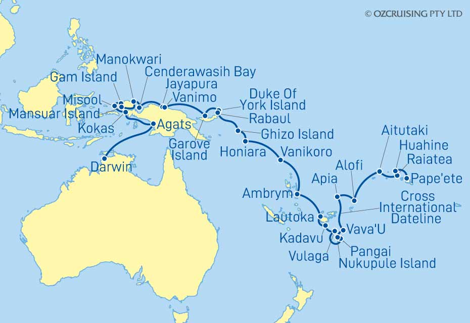 Cruise Map