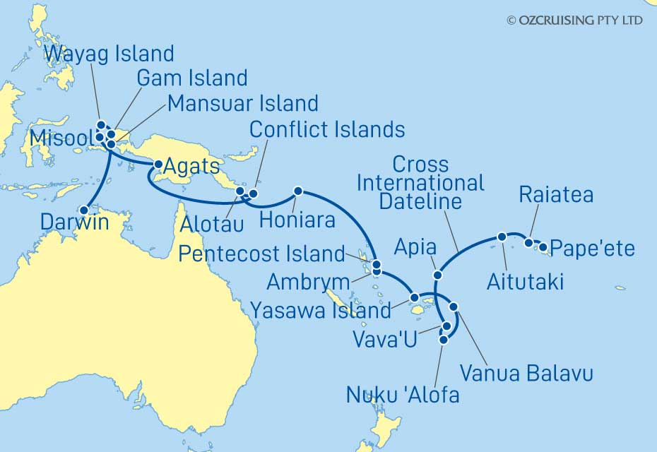 Cruise Map