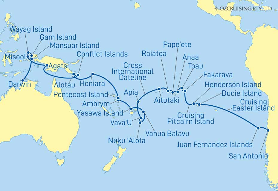 Cruise Map