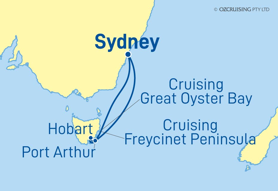 Cruise Map