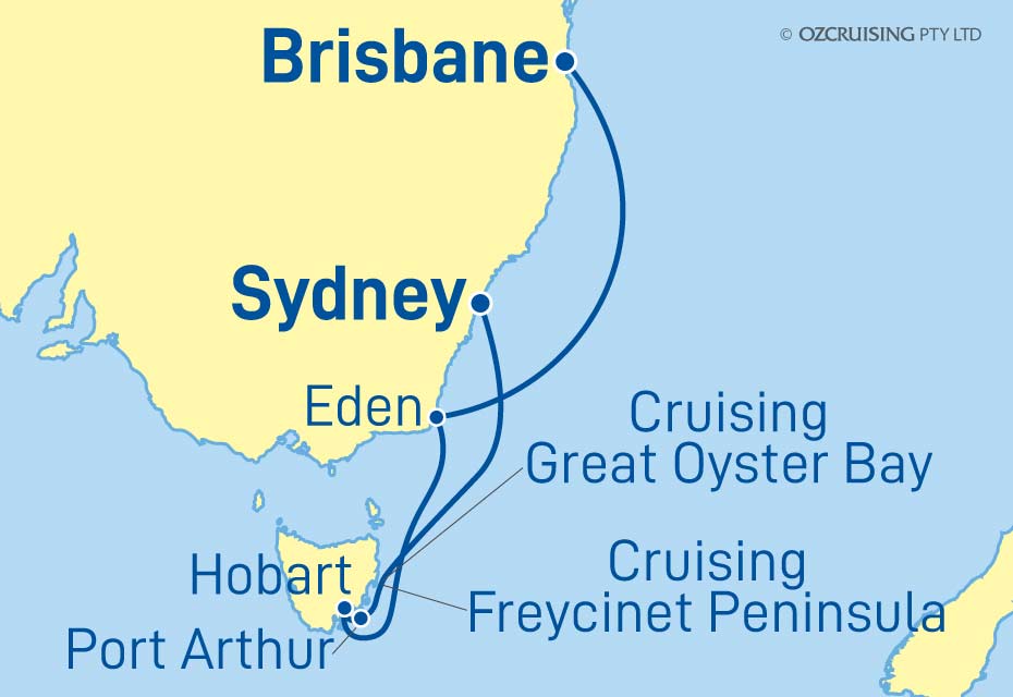 Cruise Map