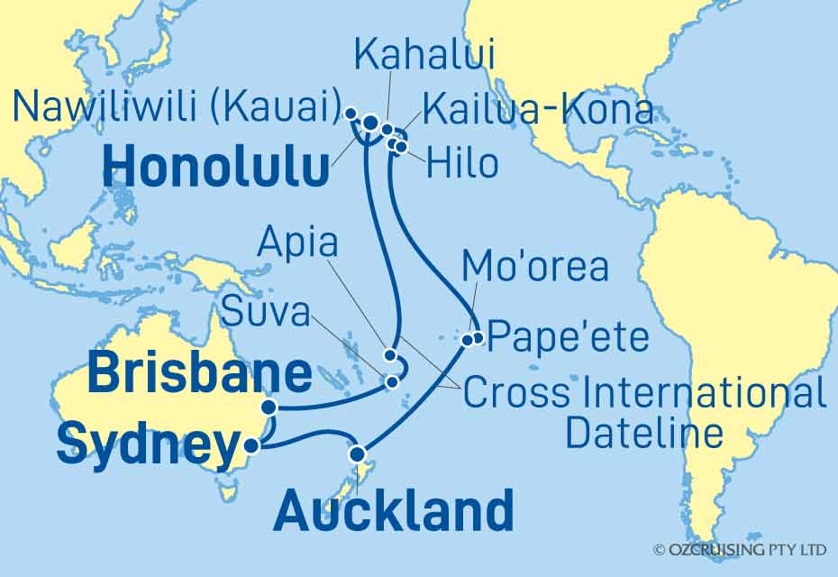 Cruise Map