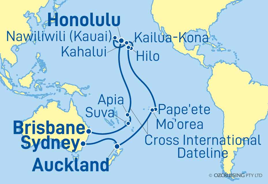 Cruise Map
