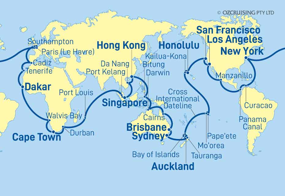 Cruise Map