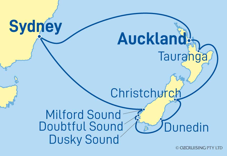 Cruise Map