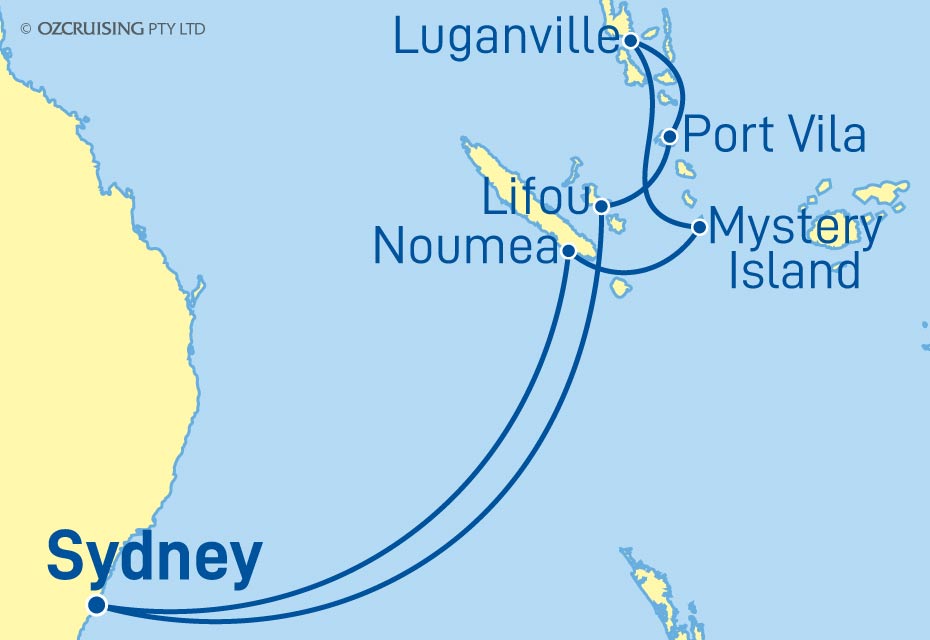 Cruise Map