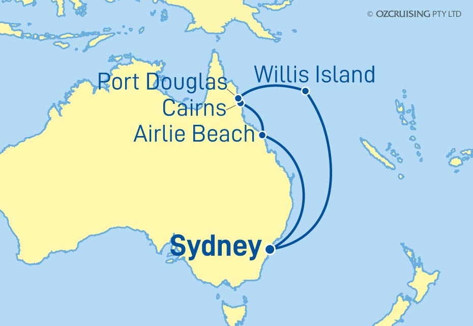 Cruise Map
