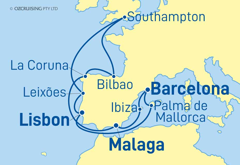 Cruise Map