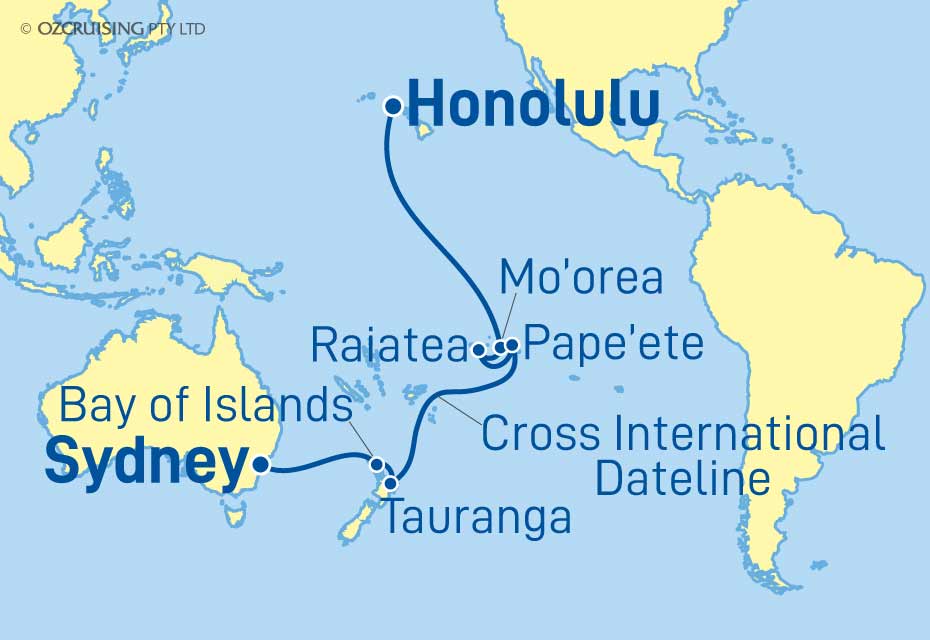 Cruise Map